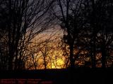 Winter Sunset, Groveland, NY