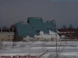 Winter Roof, From Amtrak Station, Rochester, NY