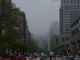 Clouds and Traffic, Lower Boylston Street, Boston
