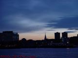 Old North Church on a Dusk Sky, from East Boston
