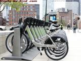 Hubway Bike Rack at Boston Convention & Exhibition Center