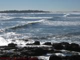 Cold Autmn Surf, Red Rock Looking Toward Nahant, Lynn