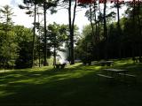 Picnic Area at Upper Falls, Letchworth Park, Portageville