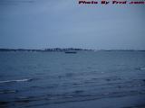 Fireworks Barge in Front of Nahant, Lynn, Massachusetts