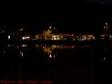 Plaza Lights Reflecting Off Crystal Lake, Peabody