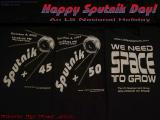 T-Shirt Designs, Happy Sputnik Day! an L5 National Holiday