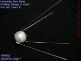 Sputnik 1, 1/2 Scale Model Assembled by Fred Koschara