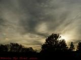 November Sky With Sun Dog, Medford, Massachusetts