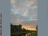 Sunset Over an Inland Waterway, Plantation, Florida