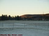 Tillar Field Under Light Snow Cover, Wellsville, NY