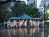Frog Pond Pavilion in Early Evening Light, Boston Common