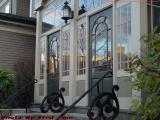 Reflections and Wrought Iron, Cambridge Street, Cambridge