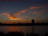 Winged Sunset Over MIT, from Esplanade