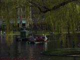 Swan Boat, Quiescent Fountain, Boston Public Garden