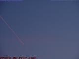 Jet Flying Past Venus, Kenmore Square, Boston