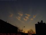 Cloud Message? Over Kenmore Square, Boston
