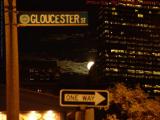 Moonrise Past John Hancock, Newbury and Gloucester