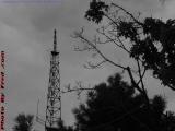 WBUR Radio Tower Silhouette, Kenmore Square, Boston