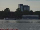 Cruising Past the MIT Boat House, Charles River