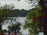 Sailing Past Building 10, Charles River, from Esplanade