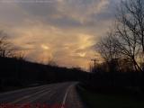 Lone Goose, Spectacular Sky, Groveland, NY