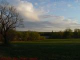Pastoral Sundown Landscape, Groveland, NY