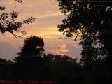 Burning Sunset, Groveland, NY