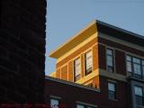 Roofscape With Planes, Harrison Ave., South End, Boston