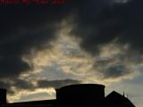 Late Sunlight Leaking Under Clouds, Kenmore Square