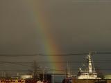 Winter Afternoon Rainbow, Portland, Maine