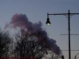 Sunset Steam, Longfellow Bridge, Boston