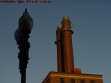 Power and Light, Sunset Near South Station, Boston