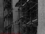 Scaffolding, Lechmere NECCO Factory, Cambridge