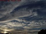 Sun Glow, Sundog, and Late Afternoon Clouds, Concord, MA