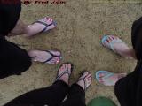 3 Pairs of Feet, Harvard, Mass.