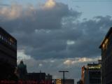 Reflecting Escape into Sunset Clouds, Dartmouth Street