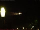 Newbury Street Moonrise with Street Lamp, Boston