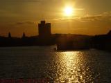 Afternoon Sun, MIT Boat House, Charles River, Cambridge