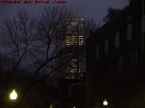 John Hancock Tower in Winter Garb, from South End, Boston