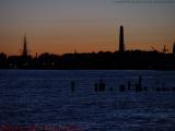 USS Constitution, Bunker Hill, Charlestown from E. Boston