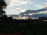 Sunbeams, Dark Field, Harbor Perspective, East Boston