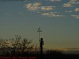 Autumn Sunset Weathervane Silhouette, Groveland, NY