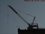 Crane Stopped for the Weekend, from Boylston and Tremont
