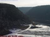 Frozen Logging Scene at the Gorge Bottom, Letchworth Park
