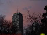 Strong Sunset Hues, Prudential Area, Boston