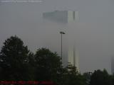 John Hancock Tower With a Low Cloud Belt, from Esplanade