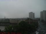 Boston Horticultural Hall, South End Churches Under Fog