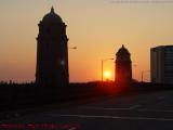 Longfellow Bridge and Late Afternoon Setting Sun