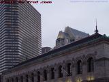 Boston Public Library, Dartmouth Street Facade