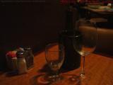 Still Life of Glassware, Legal Sea Foods, Boston, Mass.